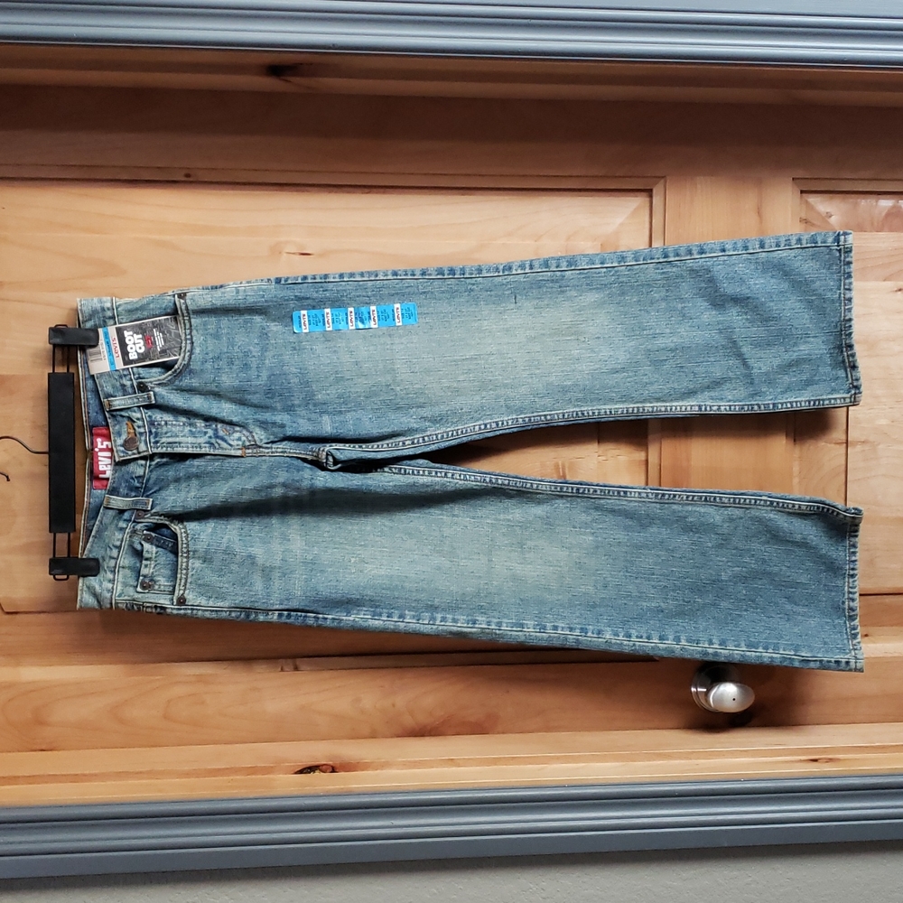 LEVI'S 527 27X27 SIZE 14 REG BOOTCUT JEANS